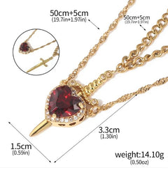 Love Dagger Necklace (duplicate)