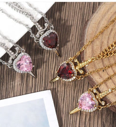Love Dagger Necklace (duplicate)